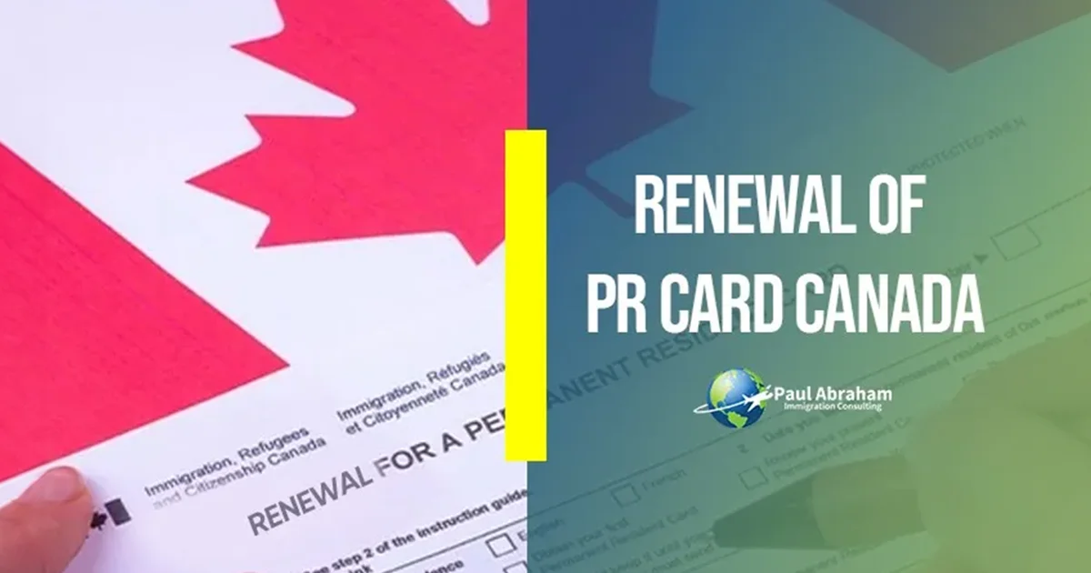 renewal of pr card canada